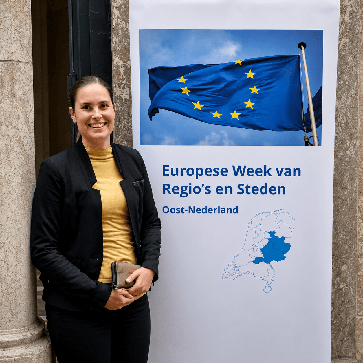 Annemieke voor de VAB naar de Europese week - netwerk
